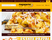 Tablet Screenshot of magnaparma.com